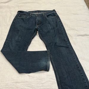 Men’s Dark Levi Jeans-Size W 36 L34